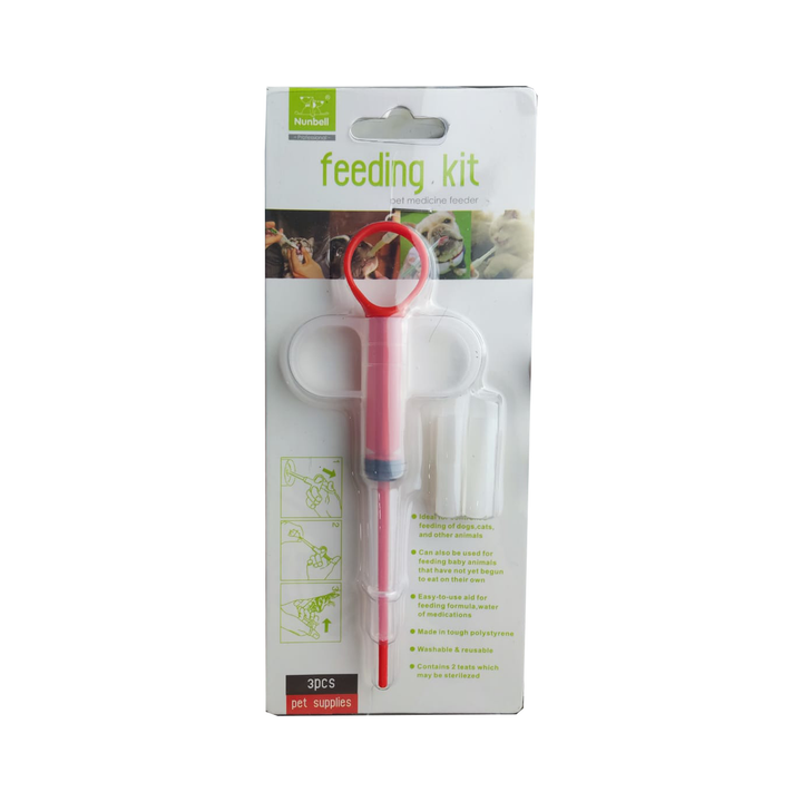 Nunbell  Pill Gun Feeding Kit