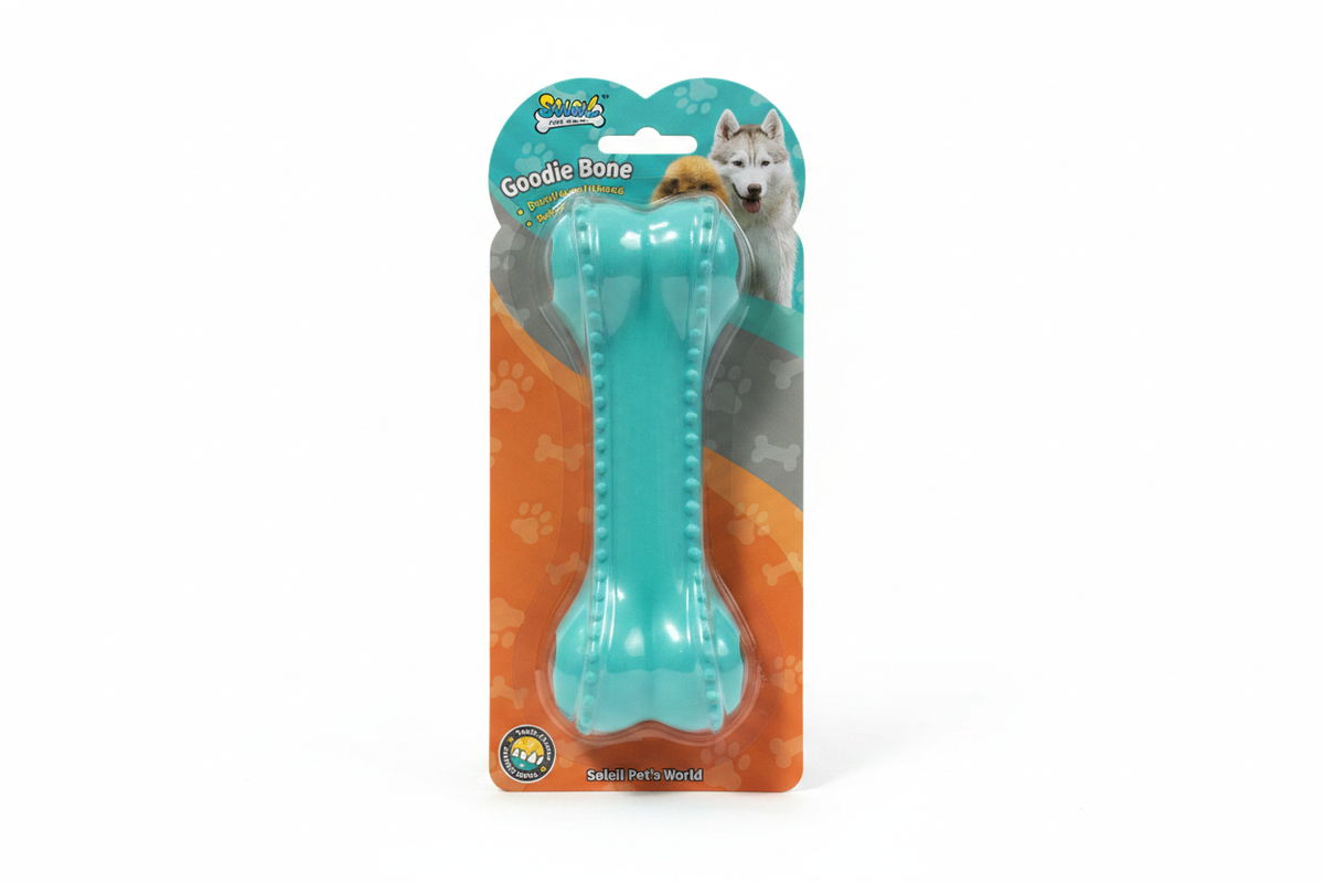 Soleil Goodie Chewy Bone Toy Dog